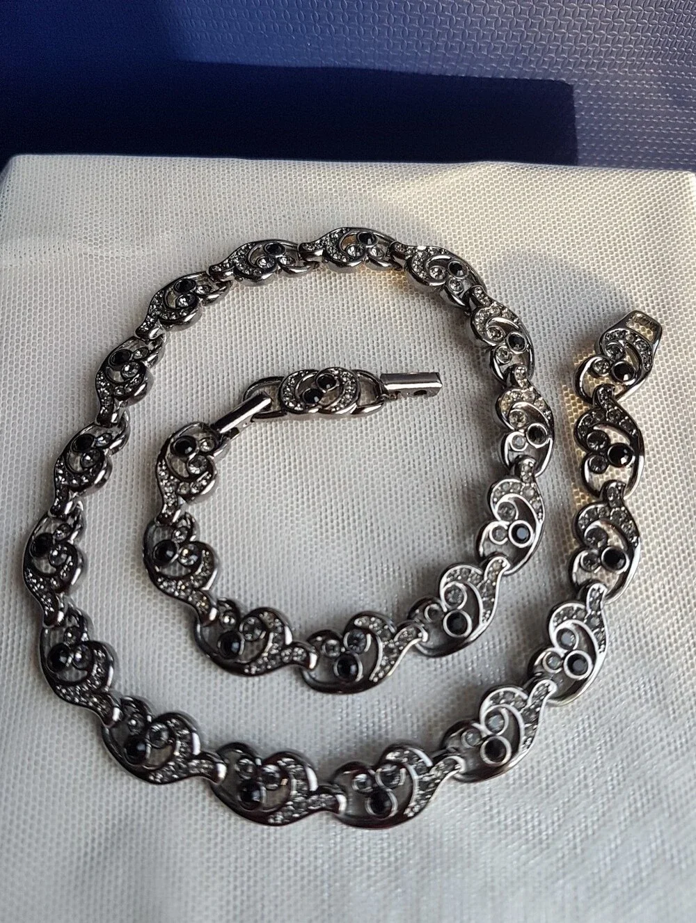 Swarovski authentic gunmetal